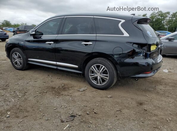 5N1DL0MM7LC520264 2020 INFINITI QX60 Черный Задняя левая четверть