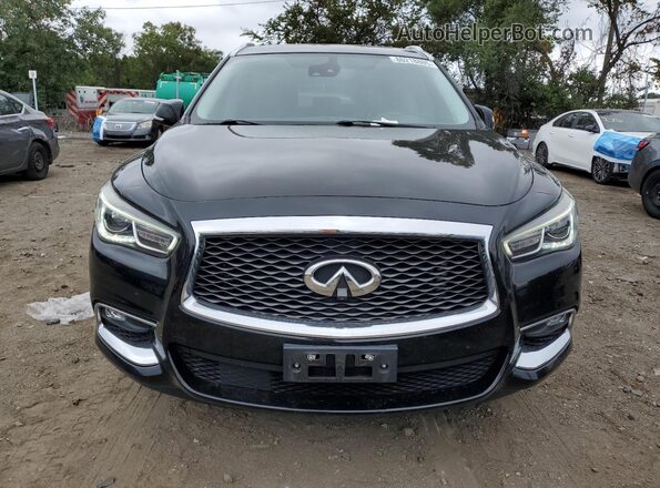 5N1DL0MM7LC520264 2020 INFINITI QX60 Черный Вид спереди