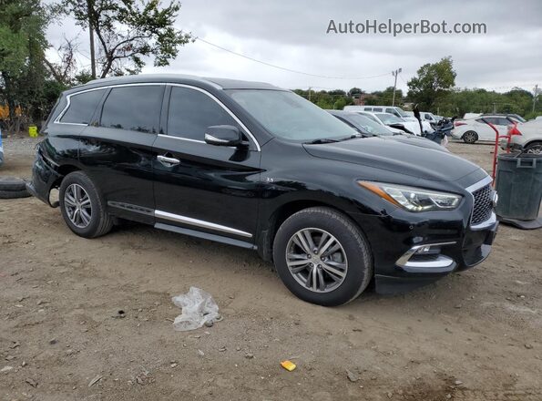 5N1DL0MM7LC520264 2020 INFINITI QX60 Черный Передняя правая четверть