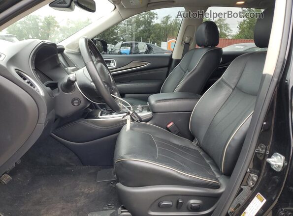 5N1DL0MM7LC520264 2020 INFINITI QX60 Черный Вид салона спереди