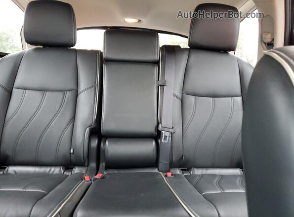 5N1DL0MM7LC520264 2020 INFINITI QX60 Черный Вид задних сидений