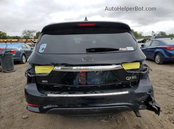 5N1DL0MM7LC520264 2020 INFINITI QX60 Черный Вид сзади