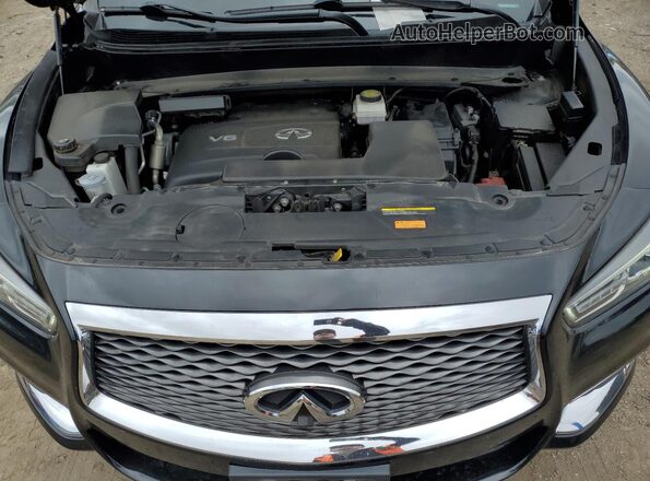 5N1DL0MM7LC520264 2020 INFINITI QX60 Черный Вид подкапотного пространства