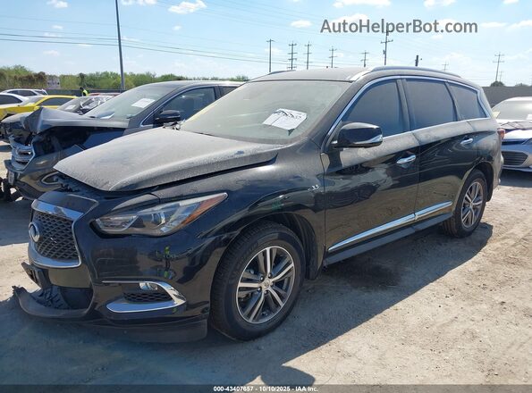 5N1DL0MM7LC535962 2020 INFINITI QX60 Black Front left
