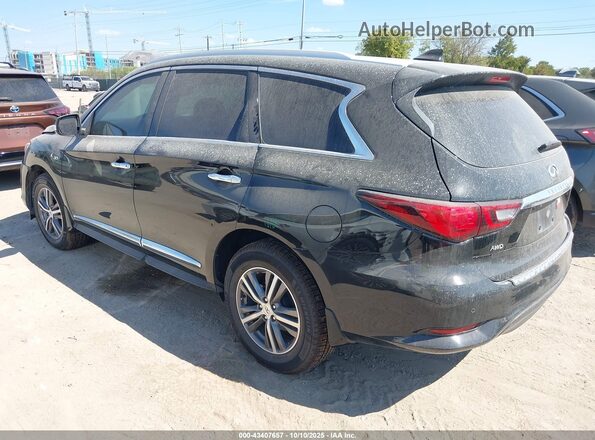 5N1DL0MM7LC535962 2020 INFINITI QX60 Black Rear left