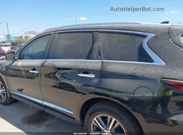 5N1DL0MM7LC535962 2020 INFINITI QX60 Black 360 interior view