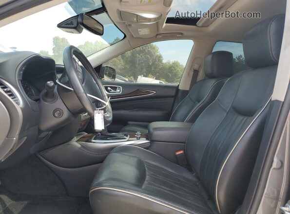 5N1DL0MM8LC510875 2020 INFINITI QX60 Gray წინა სალონის ხედი