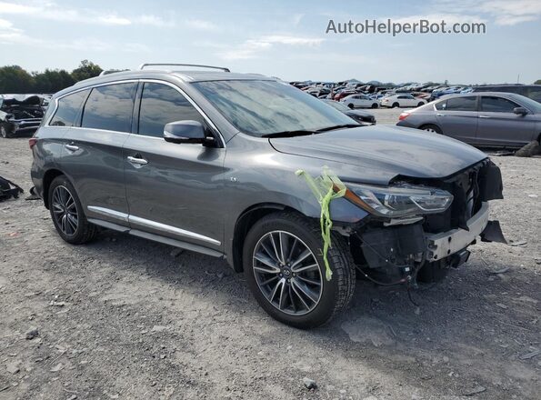 5N1DL0MM8LC510875 2020 INFINITI QX60 Gray წინა მარჯვენა