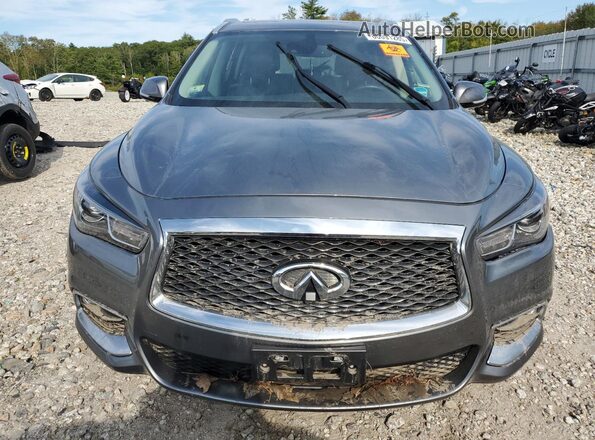 5N1DL0MM8LC518488 2020 INFINITI QX60 Gray Դիմացի տեսք