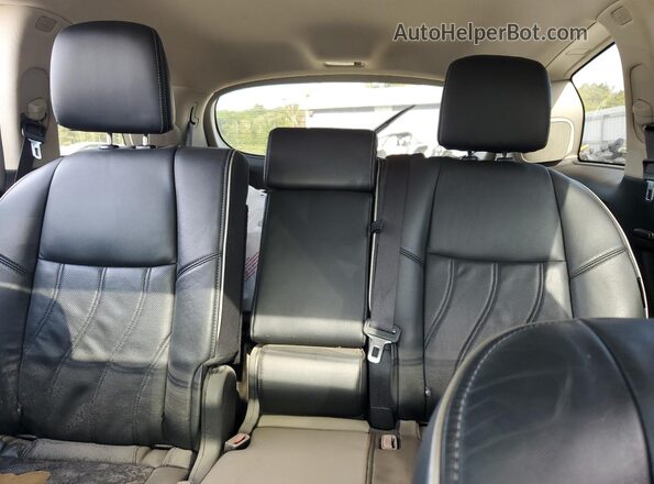5N1DL0MM8LC518488 2020 INFINITI QX60 Gray Հետևի նստատեղերի տեսք