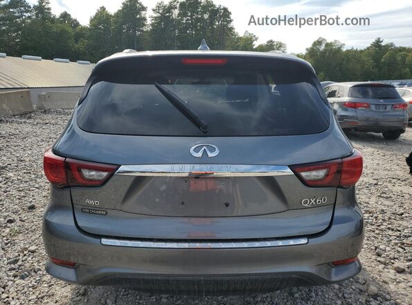 5N1DL0MM8LC518488 2020 INFINITI QX60 Gray Հետևի տեսք
