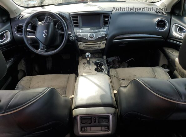 5N1DL0MM8LC518488 2020 INFINITI QX60 Gray Առջևի վահանակի տեսք