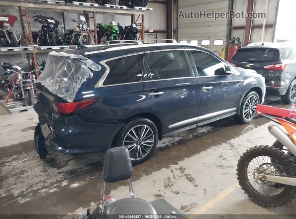 5N1DL0MM8LC526753 2020 INFINITI QX60 Navy Задня права чверть