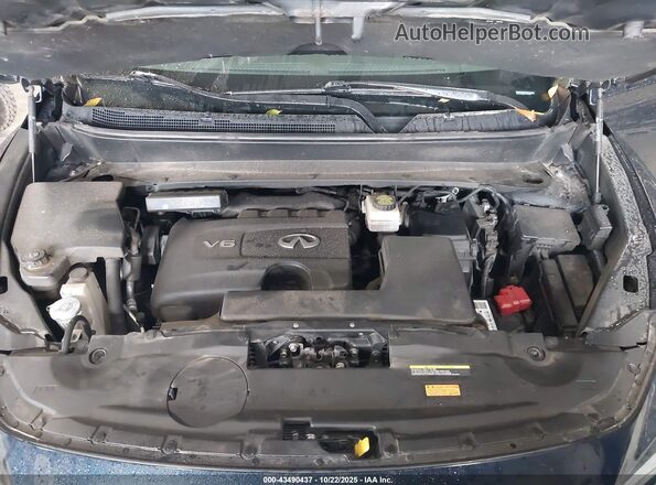5N1DL0MM8LC526753 2020 INFINITI QX60 Navy Вид ззаду