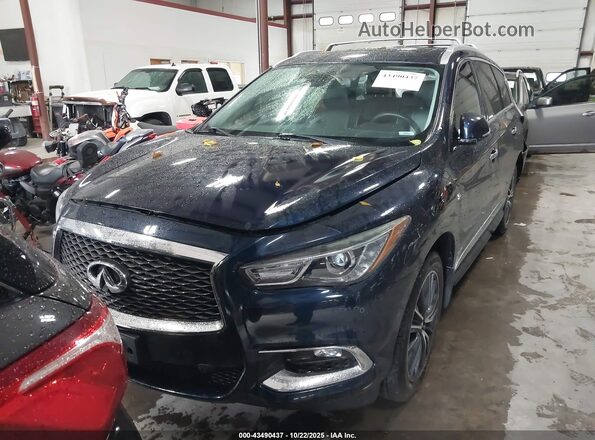 5N1DL0MM8LC526753 2020 INFINITI QX60 Navy Вид щитка приладів