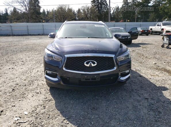 5N1DL0MM9LC526762 2020 INFINITI QX60 Black Front view