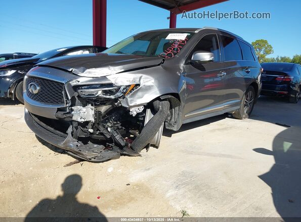 5N1DL0MMXLC517097 2020 INFINITI QX60 Gray Front left