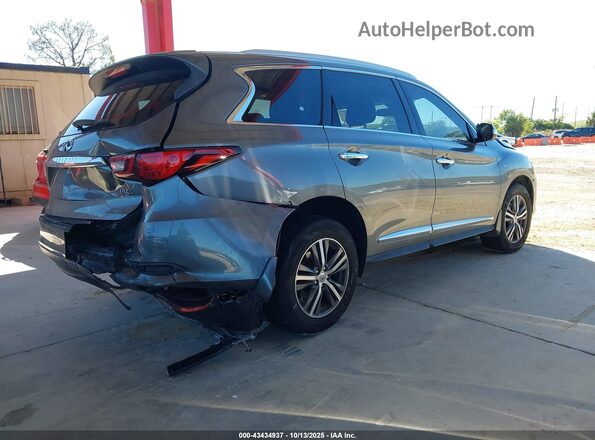 5N1DL0MMXLC517097 2020 INFINITI QX60 Gray Rear right