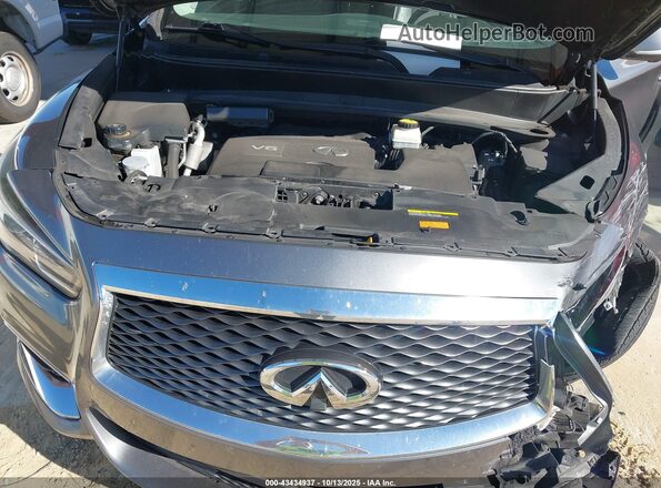 5N1DL0MMXLC517097 2020 INFINITI QX60 Gray Rear view