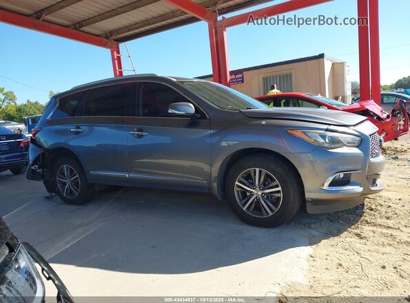 5N1DL0MMXLC517097 2020 INFINITI QX60 Gray 360 interior view