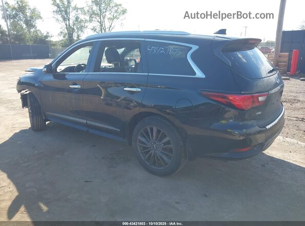 5N1DL0MMXLC524695 2020 INFINITI QX60 Black Rear left