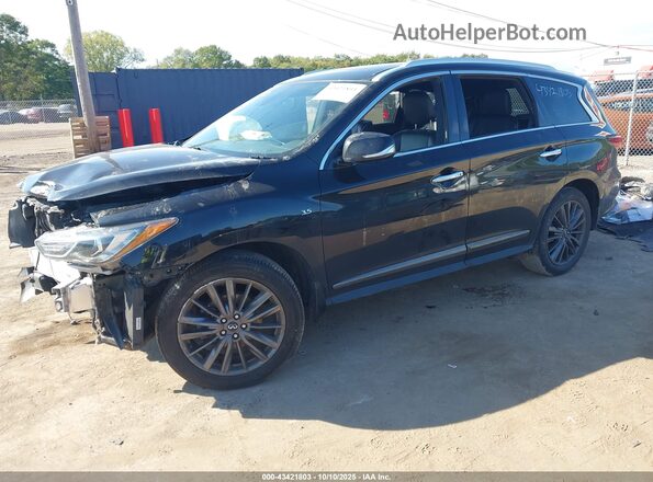 5N1DL0MMXLC524695 2020 INFINITI QX60 Black Front left