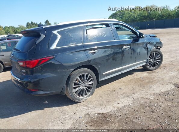 5N1DL0MMXLC524695 2020 INFINITI QX60 Black Rear right
