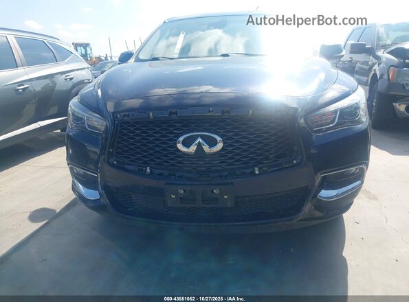 5N1DL0MN0LC538680 2020 INFINITI QX60 Blue Widok wnętrza z tyłu