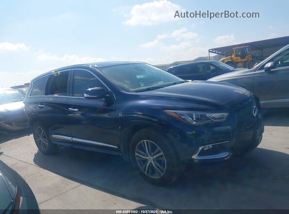 5N1DL0MN0LC538680 2020 INFINITI QX60 Blue Widok wnętrza 360 stopni
