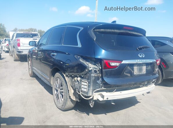 5N1DL0MN0LC538680 2020 INFINITI QX60 Blue Tył lewy