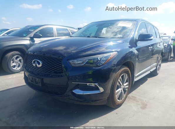 5N1DL0MN0LC538680 2020 INFINITI QX60 Blue Przód lewy