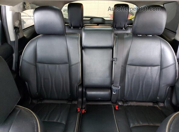5N1DL0MN1LC521418 2020 INFINITI QX60 Black Вид задніх сидінь