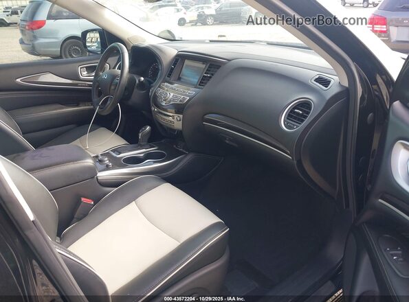 5N1DL0MN2LC545937 2020 INFINITI QX60 Black Սալոնի դիմացի տեսք