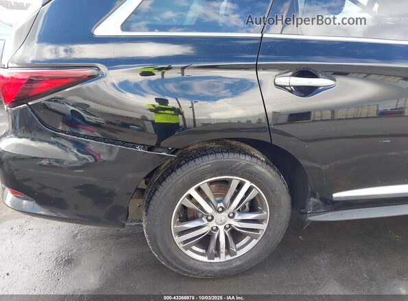 5N1DL0MN4LC503687 2020 INFINITI QX60 Black წინა ხედი