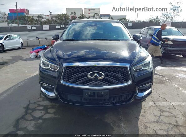5N1DL0MN4LC503687 2020 INFINITI QX60 Black ხელსაწყოთა პანელის ხედი