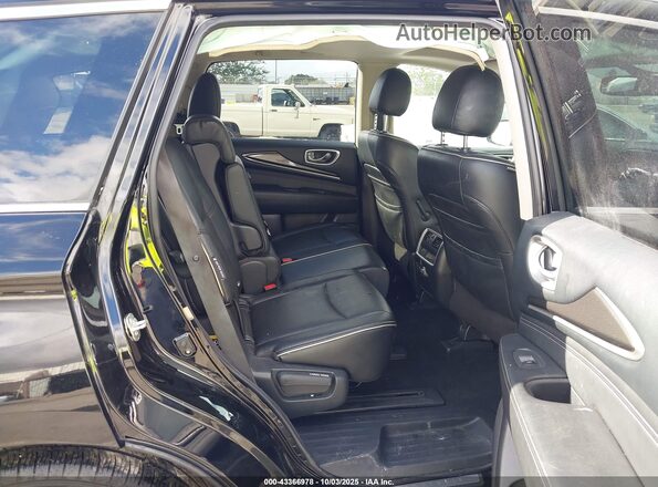 5N1DL0MN4LC503687 2020 INFINITI QX60 Black VIN კოდის სტიკერის ხედი