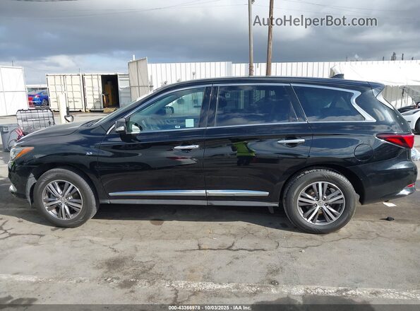 5N1DL0MN4LC503687 2020 INFINITI QX60 Black სალონის 360-გრადუსიანი ხედი