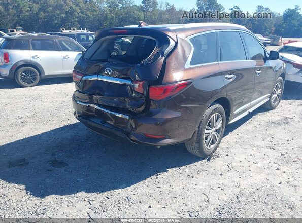 5N1DL0MN4LC508825 2020 INFINITI QX60 Burgundy Rear right