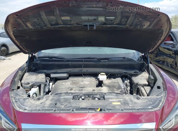 5N1DL0MN4LC539329 2020 INFINITI QX60 Бордовый Вид сзади