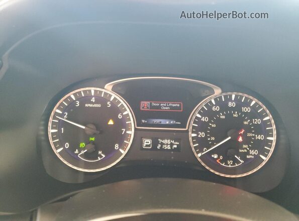 5N1DL0MN5LC500880 2020 INFINITI QX60 Black Instrument cluster view