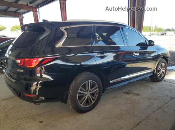 5N1DL0MN5LC500880 2020 INFINITI QX60 Black Rear right