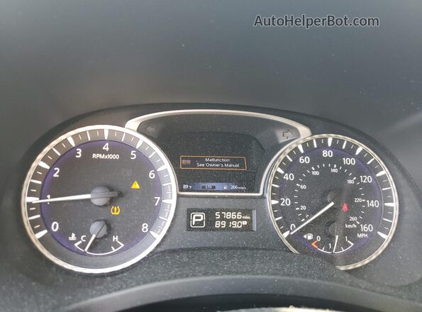 5N1DL0MN5LC506792 2020 INFINITI QX60 White Սարքավորումների վահանակի տեսք