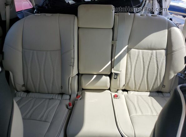 5N1DL0MN5LC506792 2020 INFINITI QX60 White Հետևի նստատեղերի տեսք