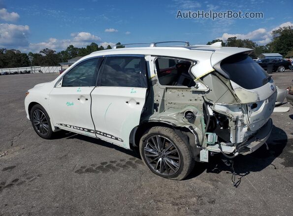 5N1DL0MN5LC506792 2020 INFINITI QX60 White Հետևի ձախ