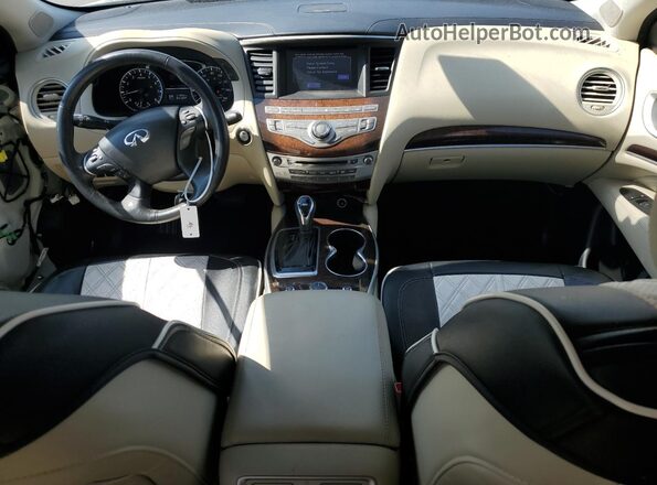 5N1DL0MN5LC506792 2020 INFINITI QX60 White Առջևի վահանակի տեսք