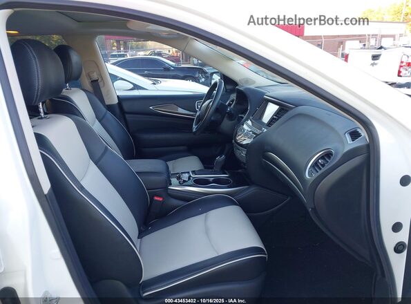 5N1DL0MN5LC546838 2020 INFINITI QX60 White Front interior view
