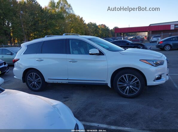 5N1DL0MN5LC546838 2020 INFINITI QX60 White Rear interior view