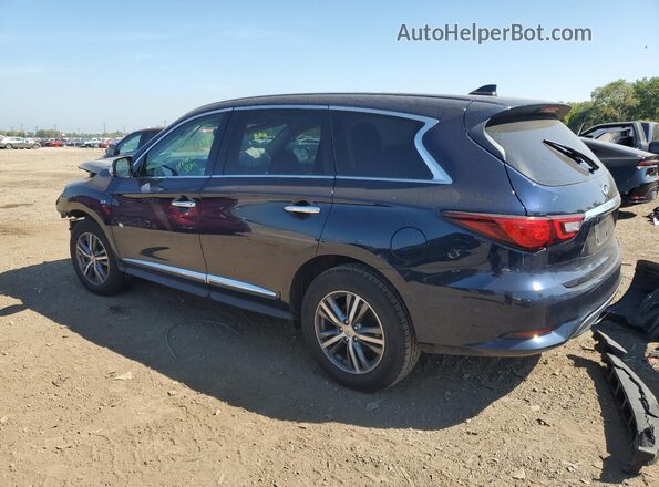 5N1DL0MN6LC513962 2020 INFINITI QX60 Blue Հետևի ձախ