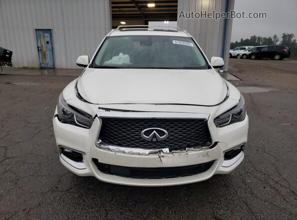 5N1DL0MN6LC545777 2020 INFINITI QX60 White Front view