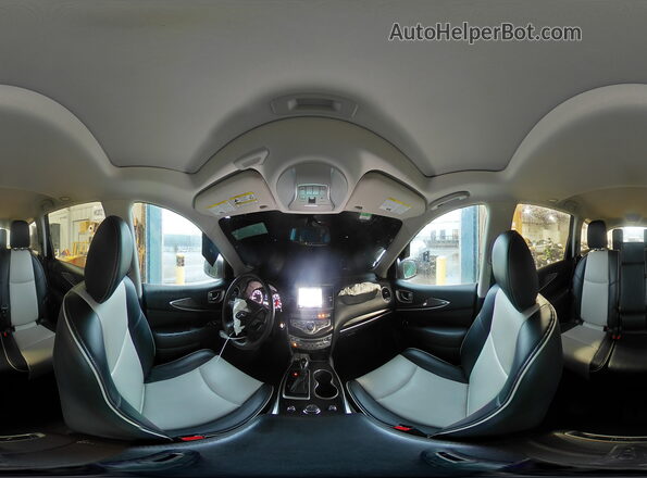 5N1DL0MN6LC545777 2020 INFINITI QX60 White 360 interior view